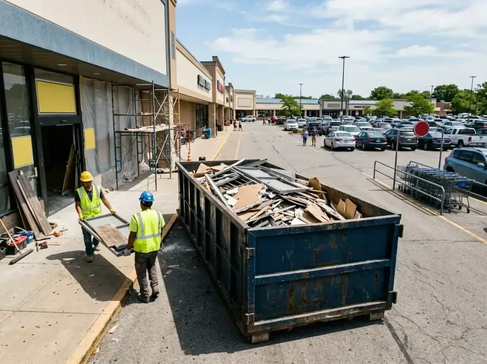 retail-store-renovation-debris-003 — frequently asked questions, Roll-off Dumpster Rentals in Wilmington, NC